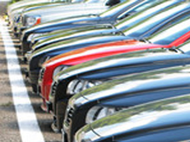 Cars in Parking Lot